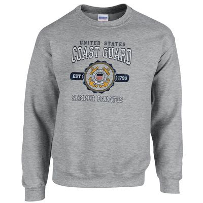 US Coast Guard USCG Crewneck Sweatshirt