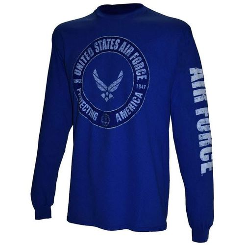 US Air Force Distressed Long Sleeve T-Shirt