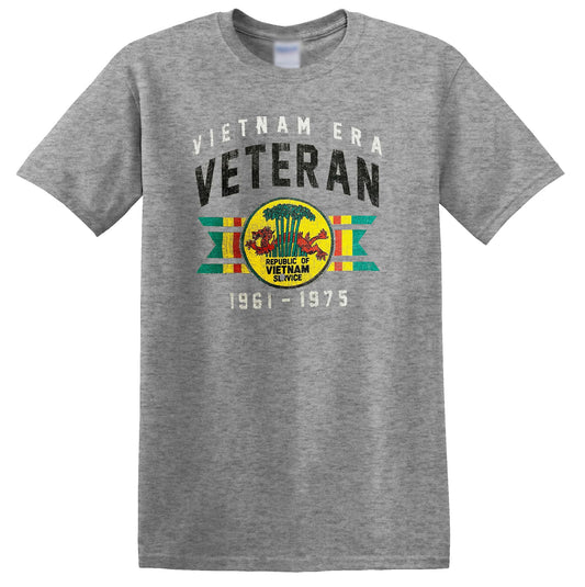 Vietnam Veteran 1961 - 1975 Distressed T-Shirt