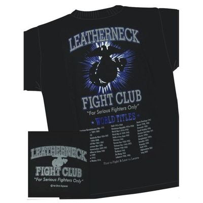 Leatherneck Fight Club USMC T-Shirt