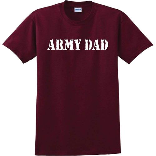 ARMY DAD Maroon T-Shirt