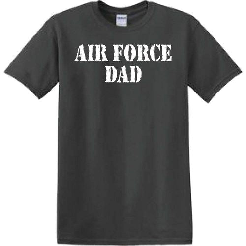 AIR FORCE DAD Charcoal Grey T-Shirt