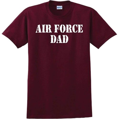 AIR FORCE DAD Maroon T-Shirt
