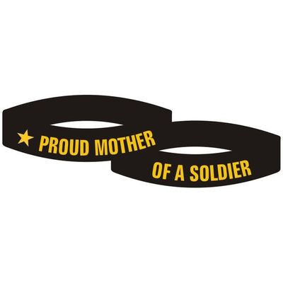Proud Mother of a Soldier Wristband-Bracelet