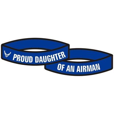 Proud Daughter of an Airman Wristband-Bracelet