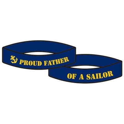 Proud Father of a Sailor Wristband-Bracelet