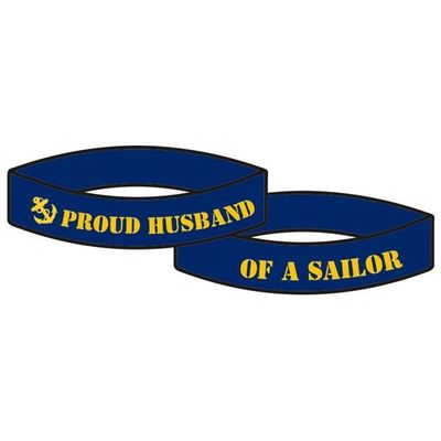 Proud Husband of a Sailor Wristband-Bracelet