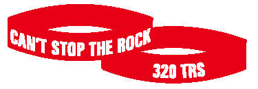Can't Stop the Rock Bracelet 320 TRS Squadron Lackland TRS