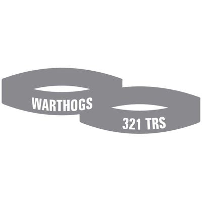 Warthogs Silicon Bracelet 321 TRS Squadron Lackland TRS