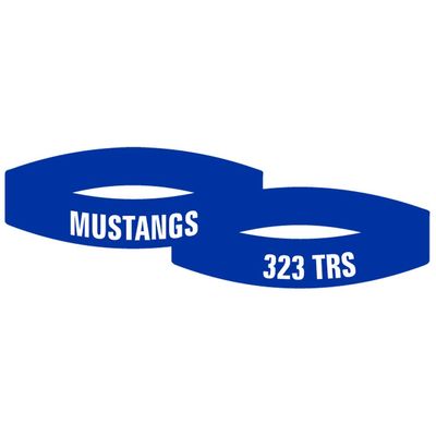 Mustangs Silicon Bracelet 323 TRS Squadron Lackland TRS