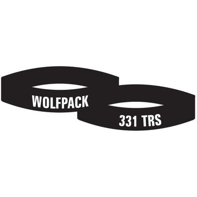 Wolfpack Silicon Bracelet 331 TRS Squadron Lackland TRS