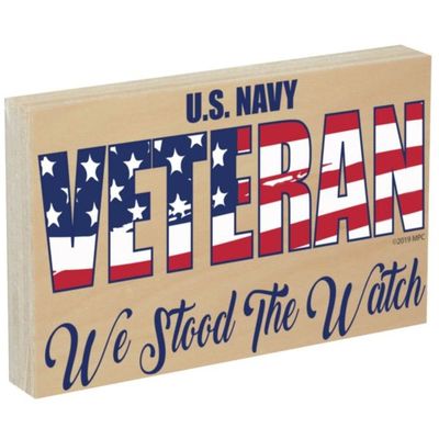 US Navy VETERAN Wood Sign